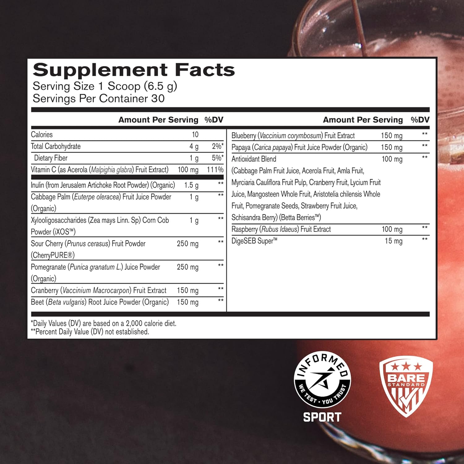 BARE PERFORMANCE NUTRITION BPN Strong Greens (Lemon) Reds (Strawberry) Superfood Bundle