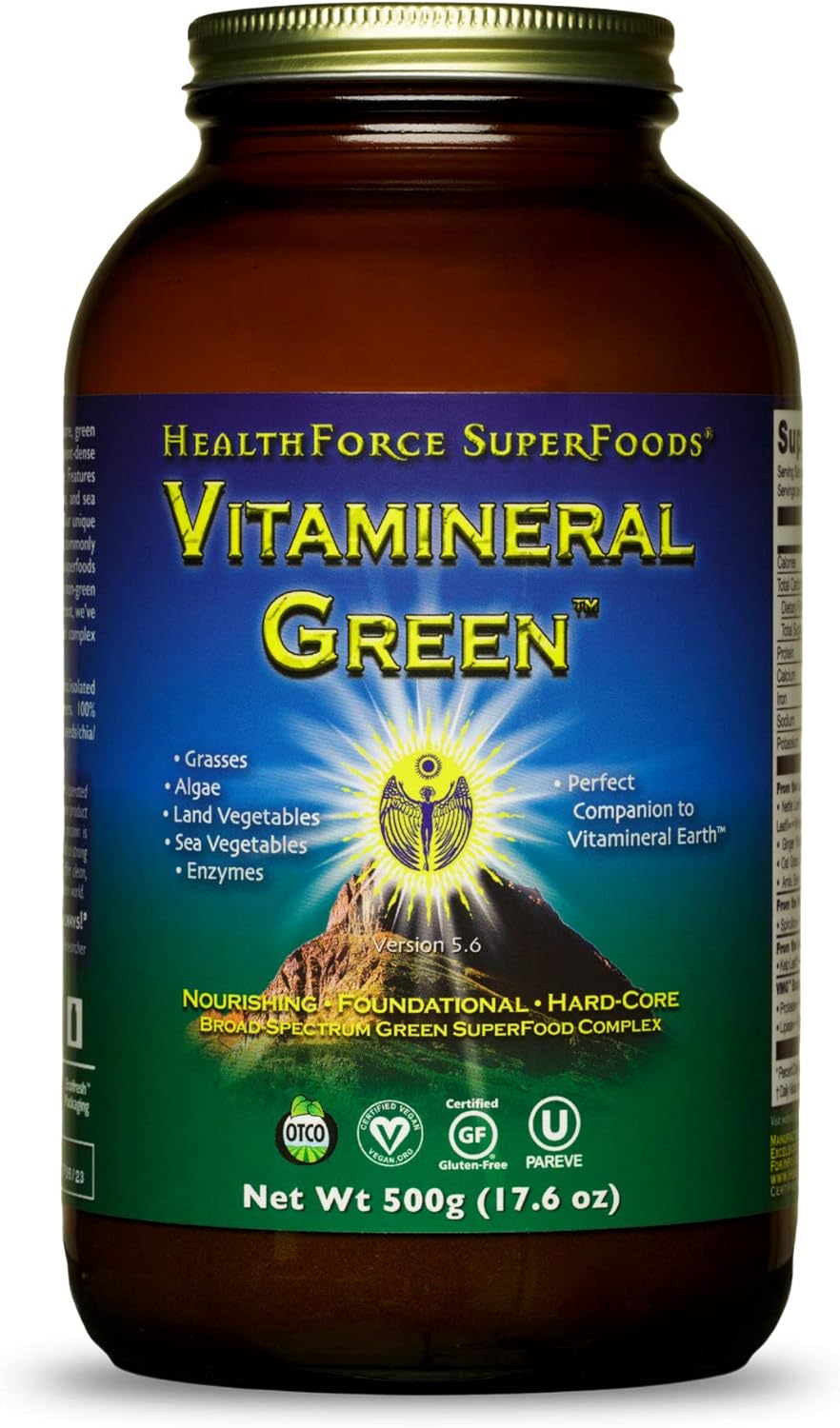 HEALTHFORCE SUPERFOODS Vitamineral Green - 500 g Powder