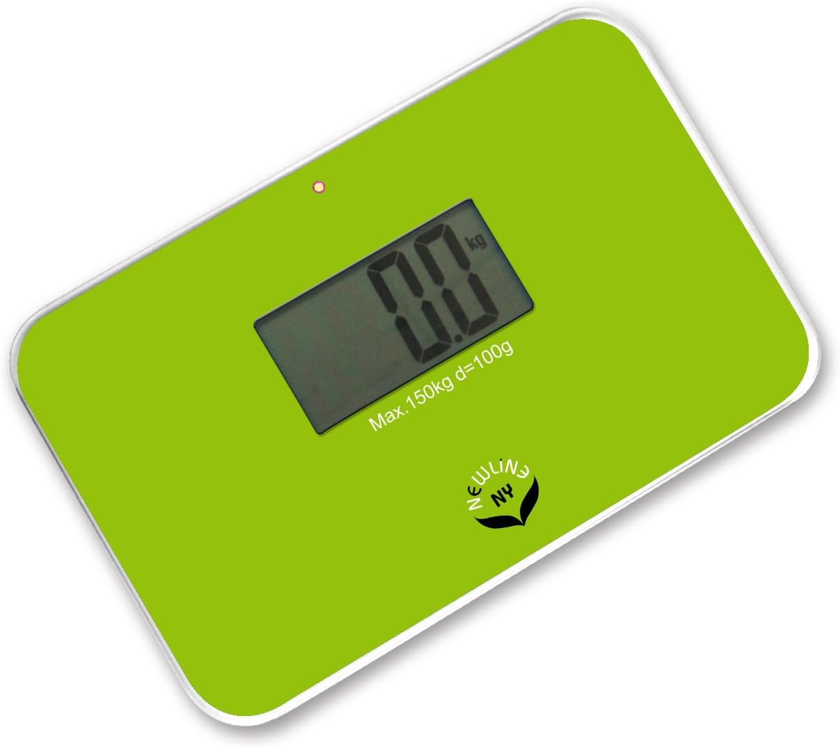 NewlineNY Auto Step On Super Mini Travel Bathroom Scale, 5.25 x 8.5 SBB0638SM (Green)