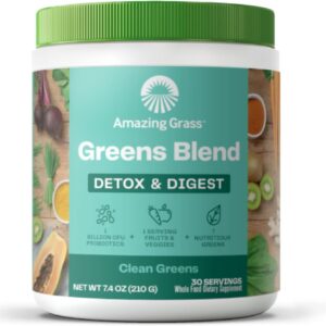 Amazing Grass Greens Blend Detox & Digest: Smoothie Mix Review