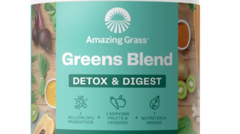 Amazing Grass Greens Blend Detox & Digest: Smoothie Mix Review