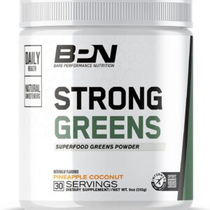 BARE PERFORMANCE NUTRITION Strong Greens Superfood Powder Review