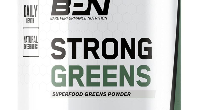 BARE PERFORMANCE NUTRITION Strong Greens Superfood Powder Review