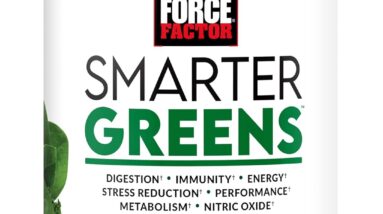 FORCE FACTOR Smarter Greens Tablets Review