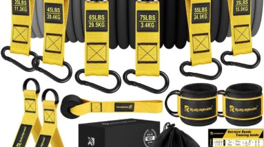 Heavy Exercise Bands Resistance Bands Set Review