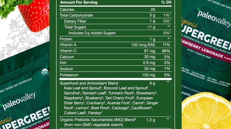 Paleovalley Organic Supergreens Review